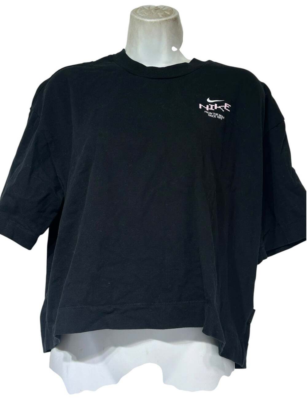 Nike Women's Size S Black Sound Systems Always On Air Graphic T Shirt